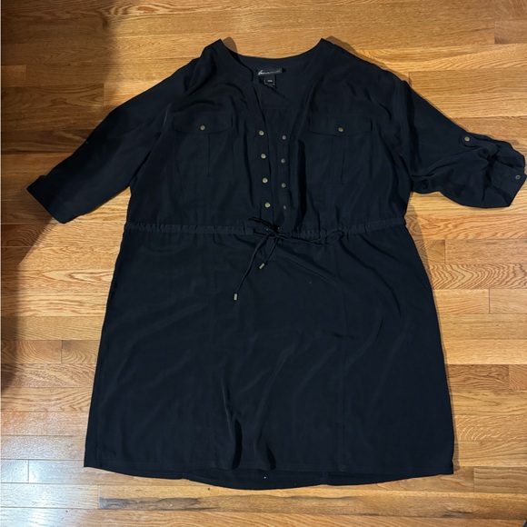 Lane Bryant Dresses & Skirts - Lane Bryant Black Midi Dress